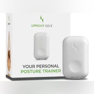NEW Upright go 2 wearable posture corrector trainer, with optional necklace
